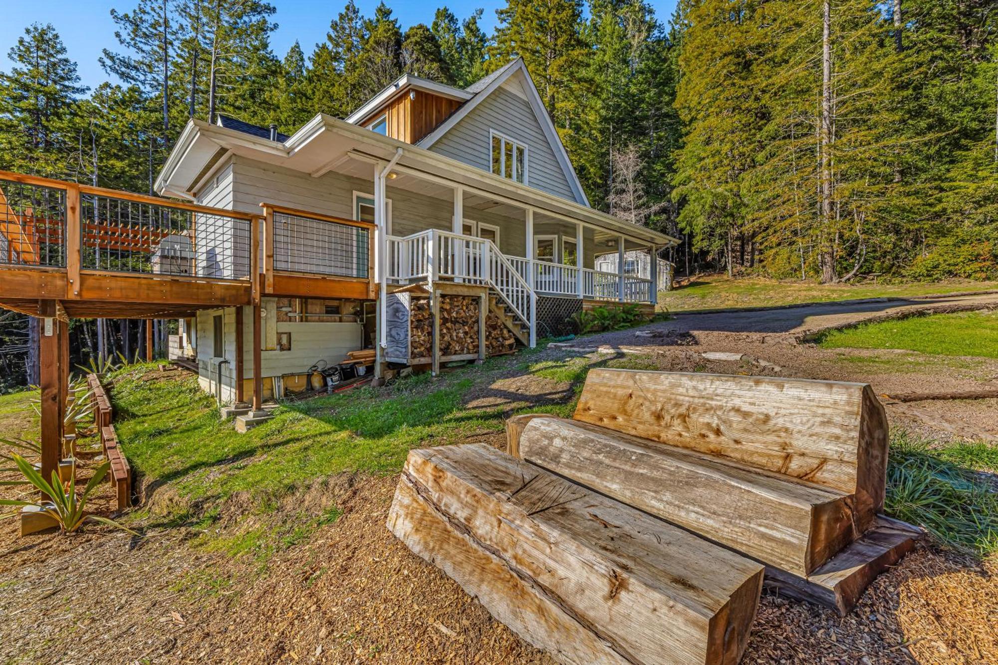 Mendocino Redwood Retreat - Vista Home Albion Zewnętrze zdjęcie